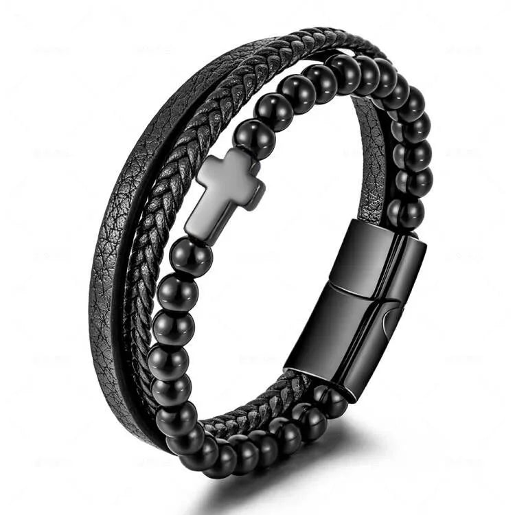fashion geometric titanium steel stoving varnish bracelets 1 piece