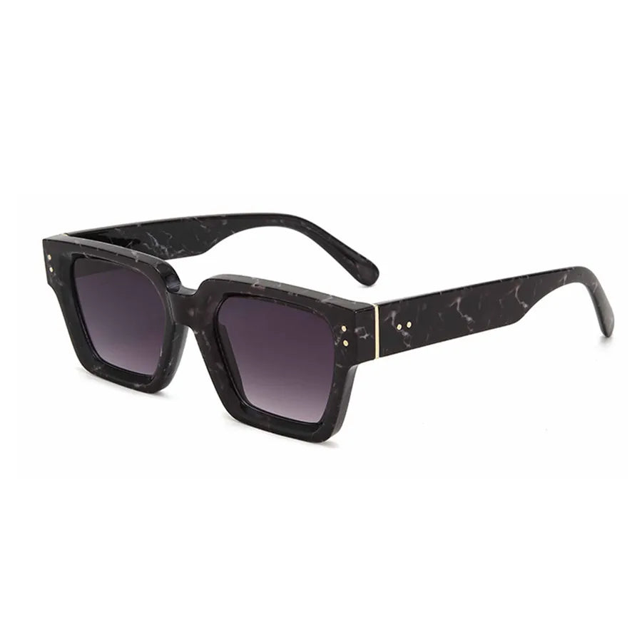Casual Basic Simple Style Square Pc Square Full Frame Men's Sunglasses