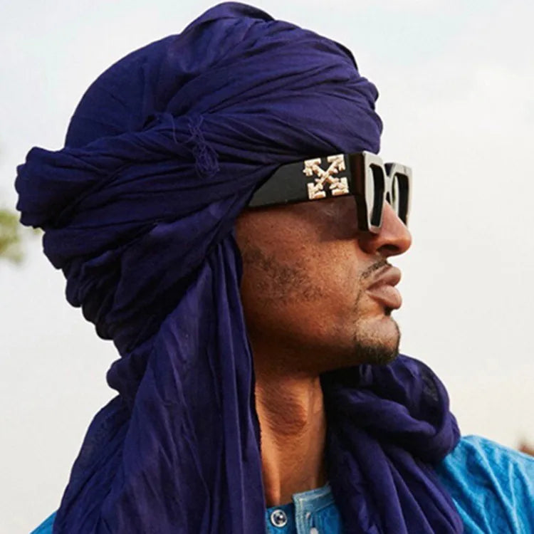 Basic Simple Style Geometric Ac Square Full Frame Men's Sunglasses