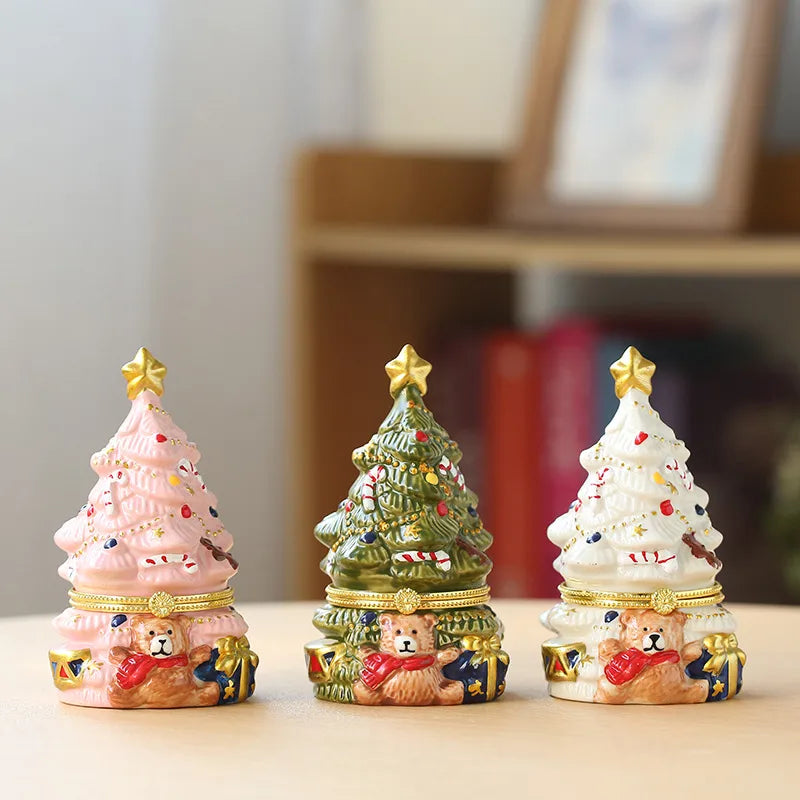 Christmas Cute Christmas Tree Bear ceramics Party Festival