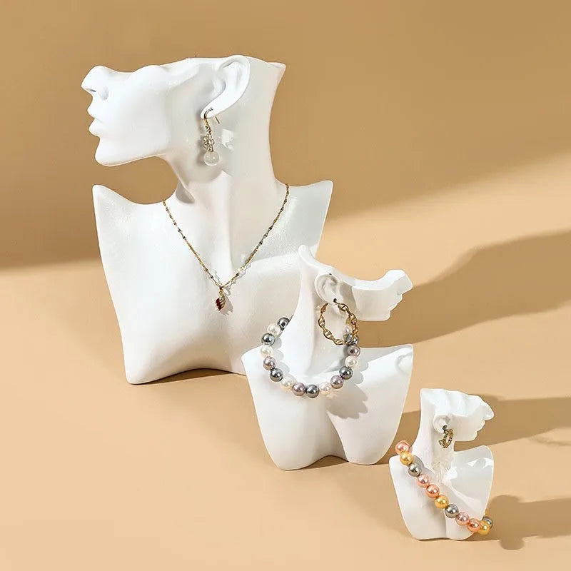 1 Piece Resin Simple Style Portrait Jewelry Display
