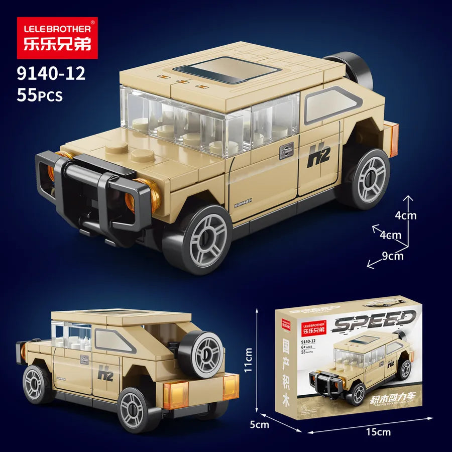 Kids(7-16Years) Car Plastic Building Toys