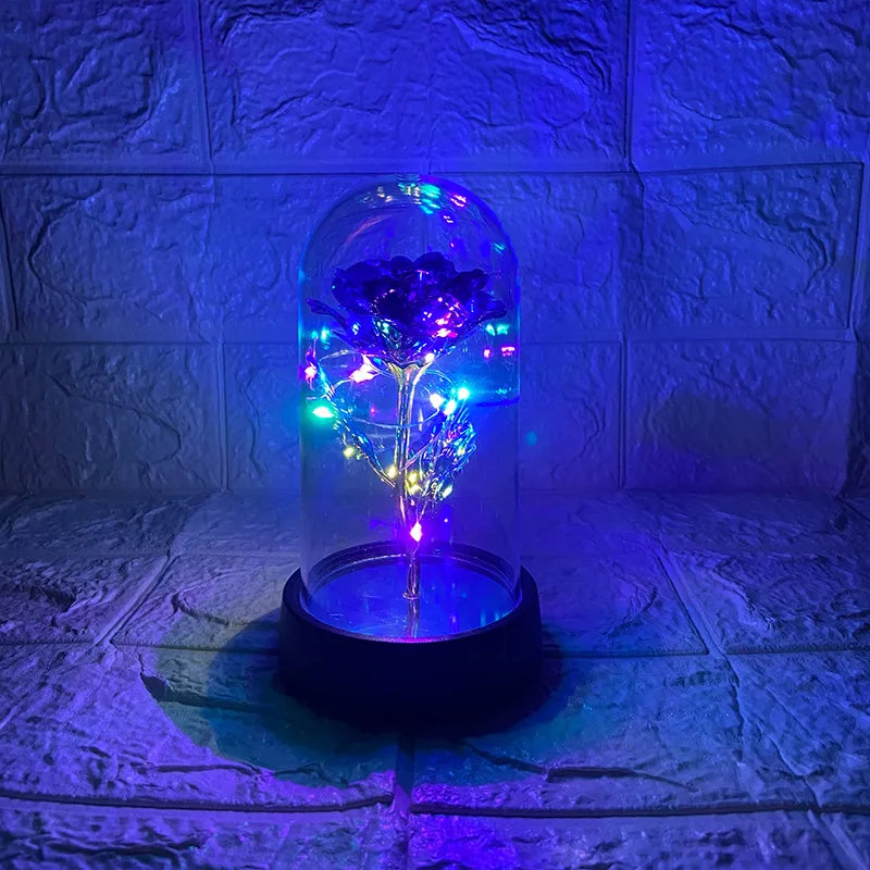 valentine's day romantic pastoral flower plastic party festival preserved flower