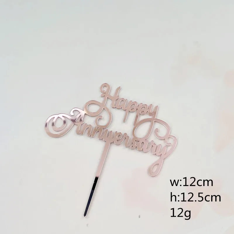 letter arylic party cake decorating supplies