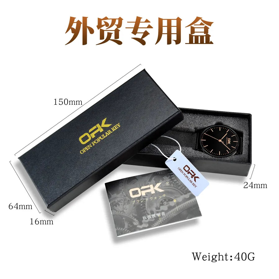 OPK brand watch manufacturers wholesale a generation of  chronograph moon luminous quartz watch men's watch men