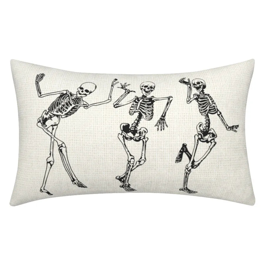 Halloween Cute Funny letter Ghost Polyester Pillow Cases Couch & Sofa Decor