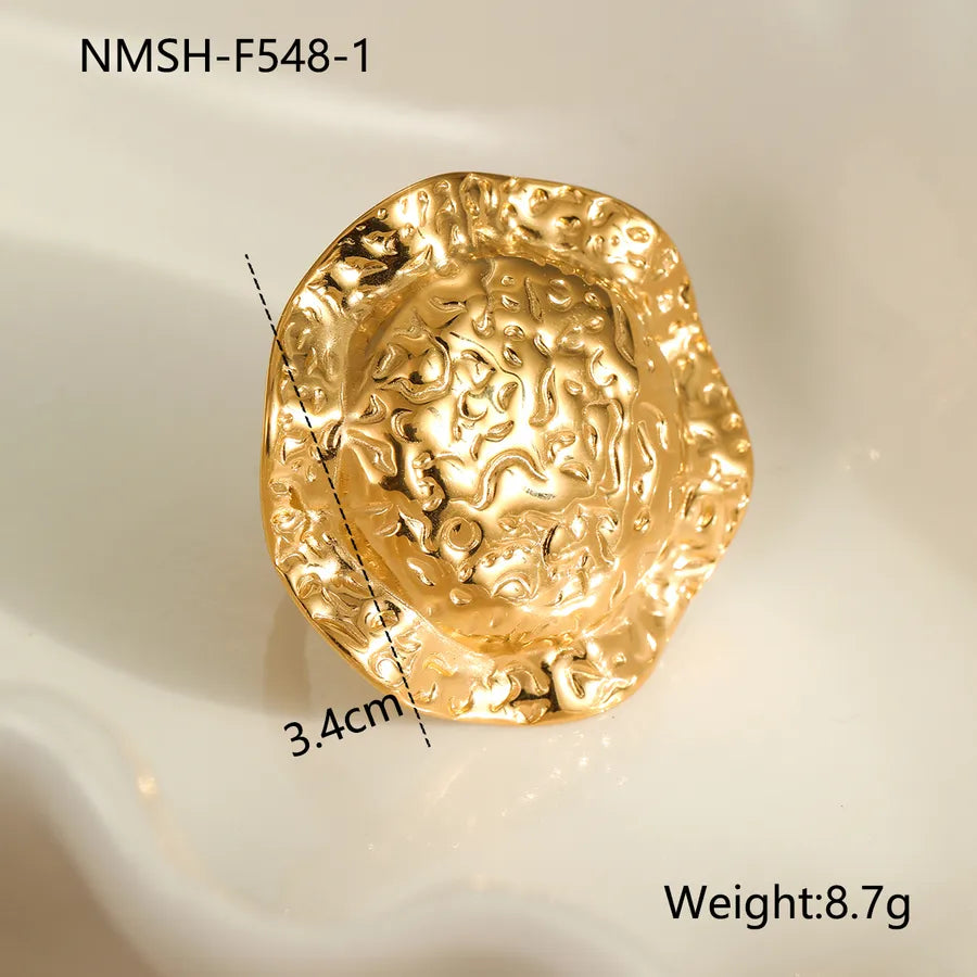Wholesale Jewelry IG Style Elegant Glam Flower Butterfly Bow Knot 304 Stainless Steel Open Rings