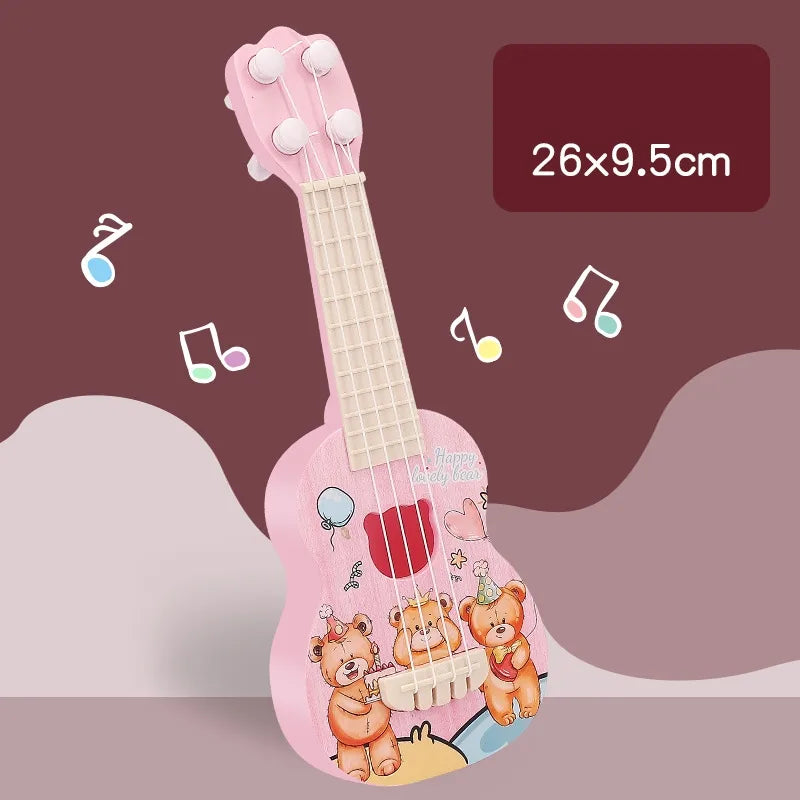 direct simulation ukulele children's simulation guitar can play Enlightenment educational instruments Music Toys