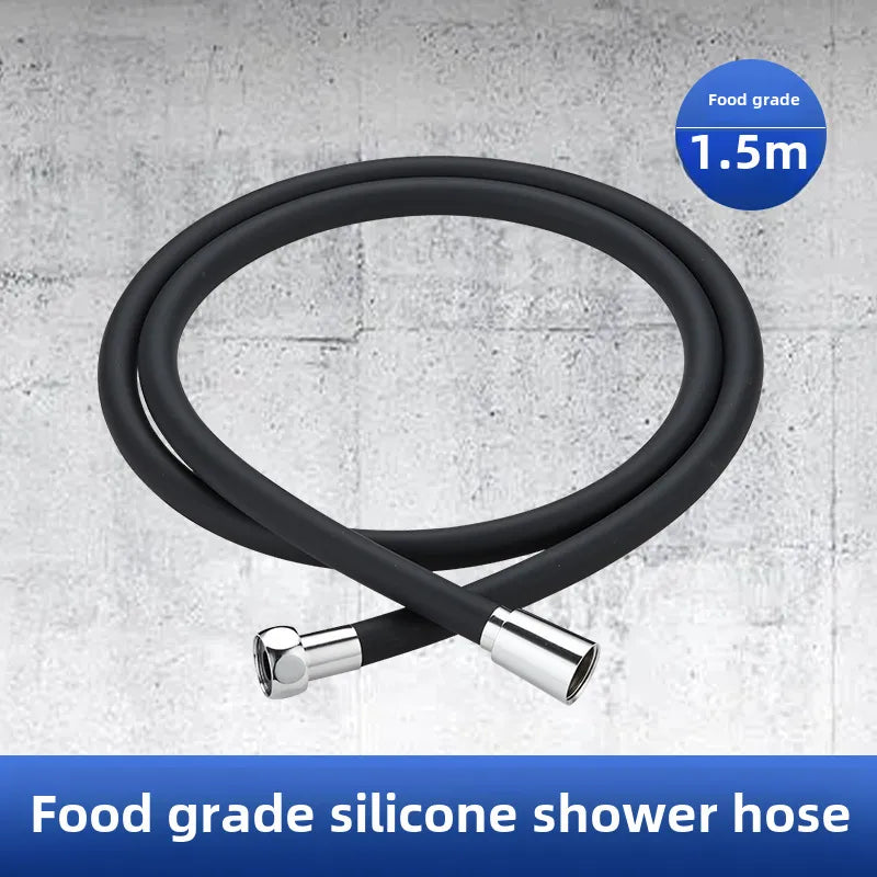 Pressurized Shower Nozzle Handheld Shower Set Shower Bath Heater Pressurized Rain Shower Head Bath Water Heater