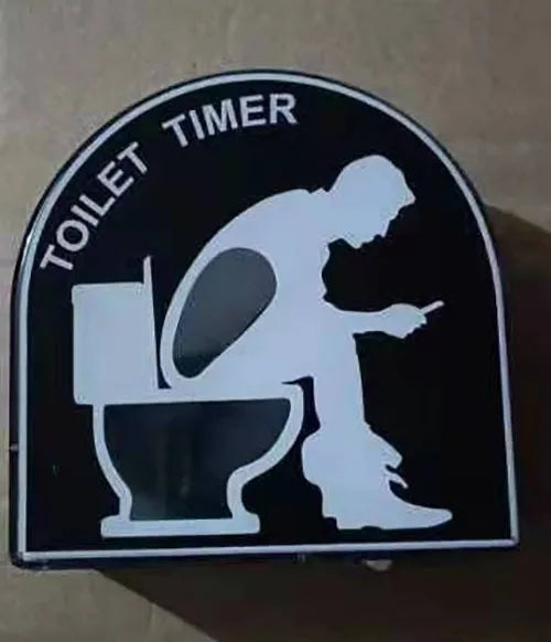 toilet  timer five-minute toilet shape decompression toy toilet