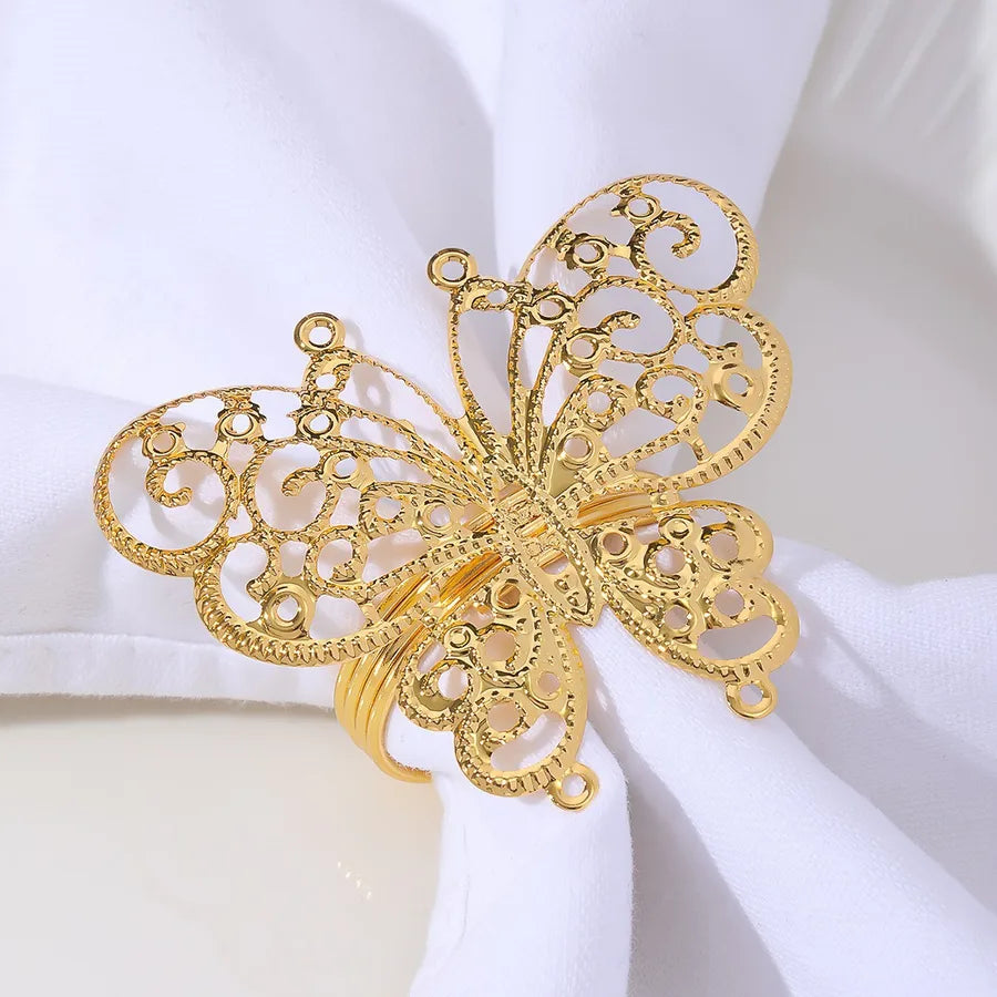 Insect Dragonfly Butterfly Zinc alloy 1 Piece