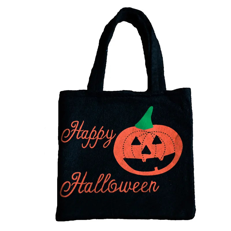 halloween cute pumpkin nonwoven party festival gift bags