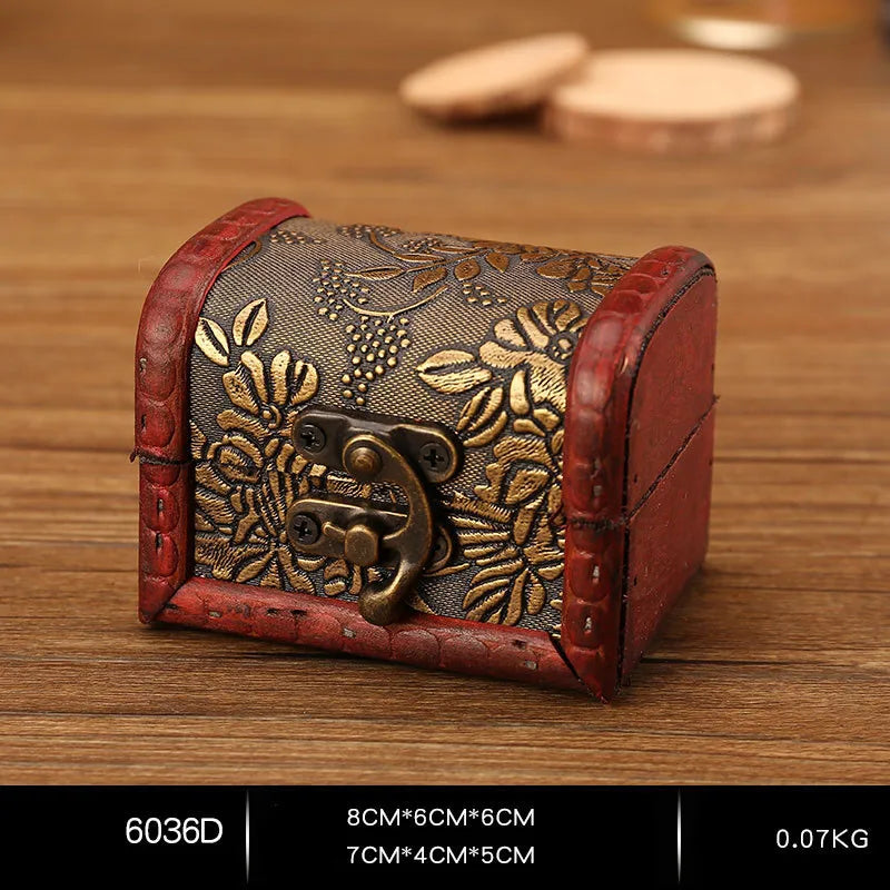 30 Wood Chinoiserie Casual Elegant Solid Color Storage Box