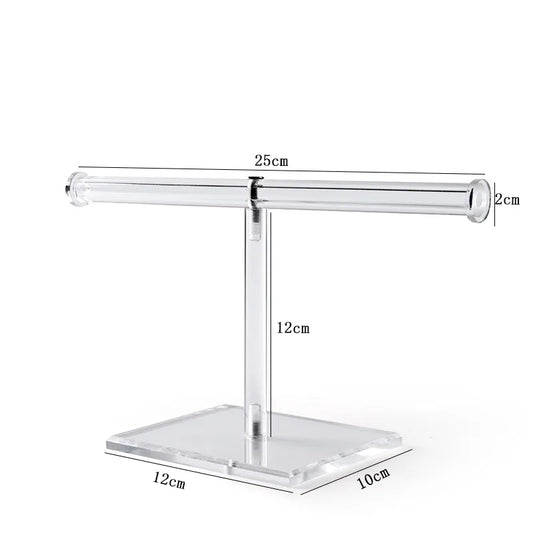 1 Piece Arylic Elegant Simple Style Geometric Jewelry Display Jewelry Rack