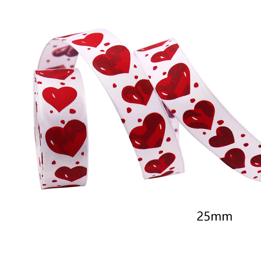 Valentine'S Day Casual Elegant Heart Shape Polyester Wedding Banquet Birthday Party Supplies Gift Wrapping Supplies 1 Roll