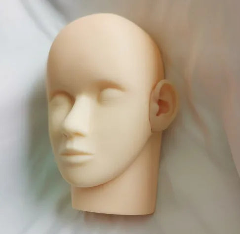 silicone simulation fake ear facial features teaching practice props nose mouth navel stud ring accessories display stand model
