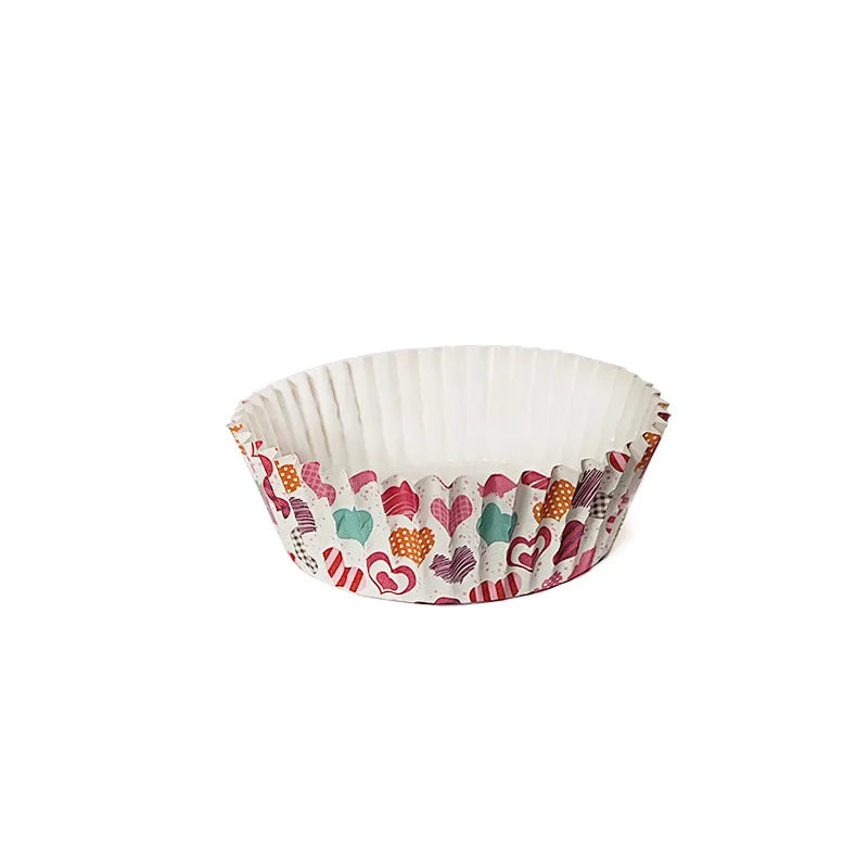 Simple Style Polka Dots Coated paper Bakeware cake cups