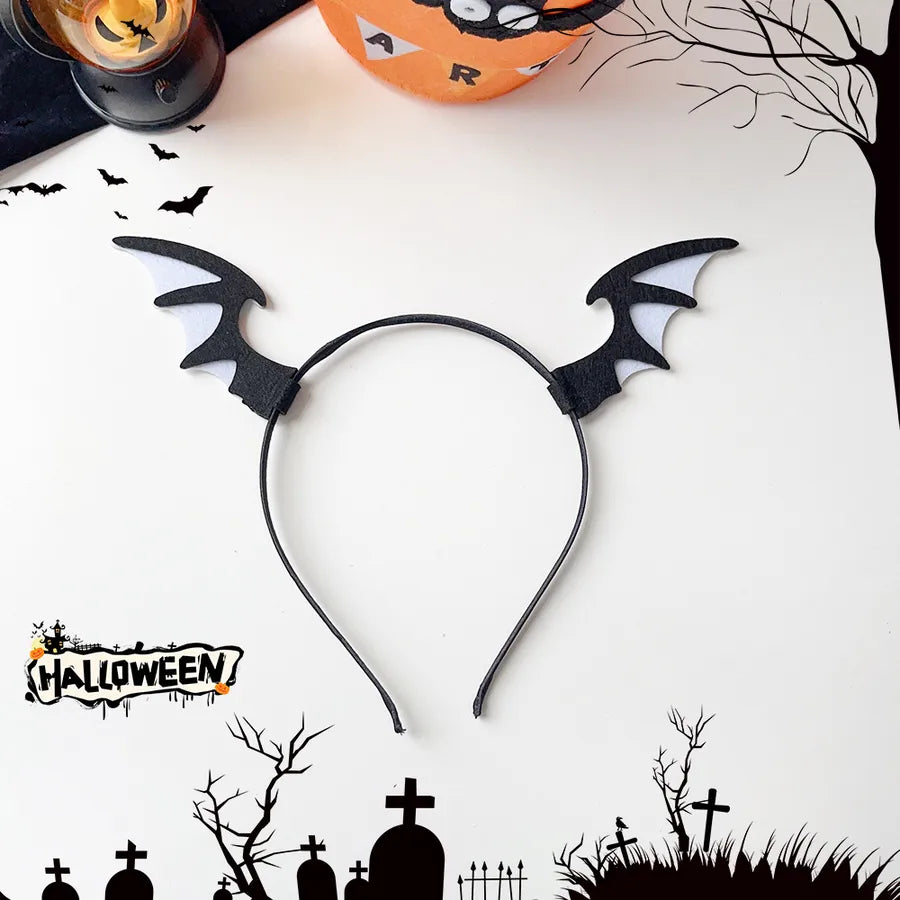 New Arrival Halloween Ornaments Creative Funny Pumpkin Ghost Bat Side Clip Top Clip Festival Atmosphere Hair Accessories