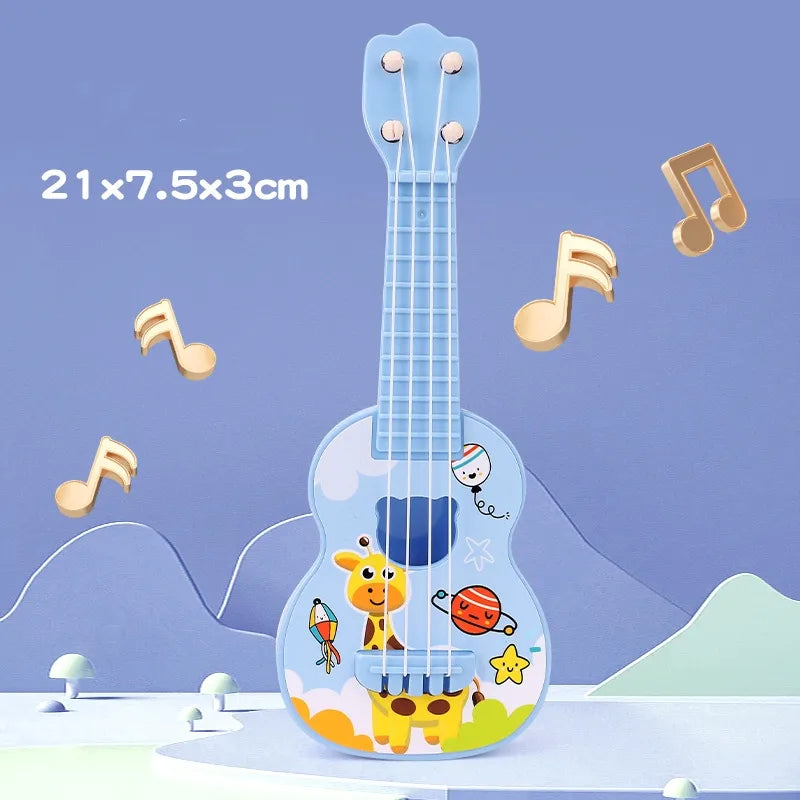 direct simulation ukulele children's simulation guitar can play Enlightenment educational instruments Music Toys