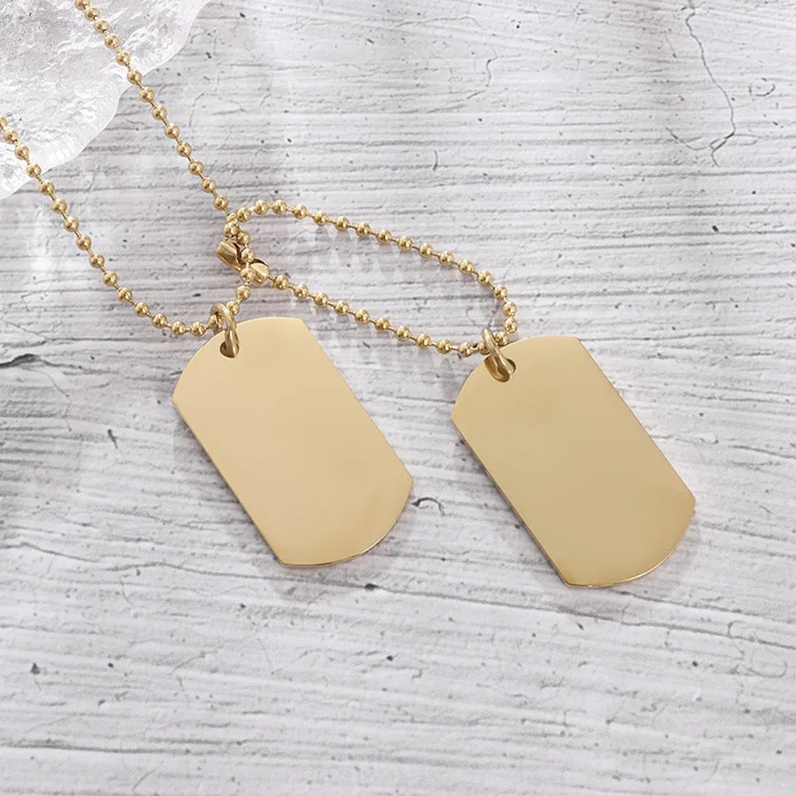 Navy Style Modern Style British Style Geometric Alloy Men's Pendant Necklace Men Pendant Necklaces