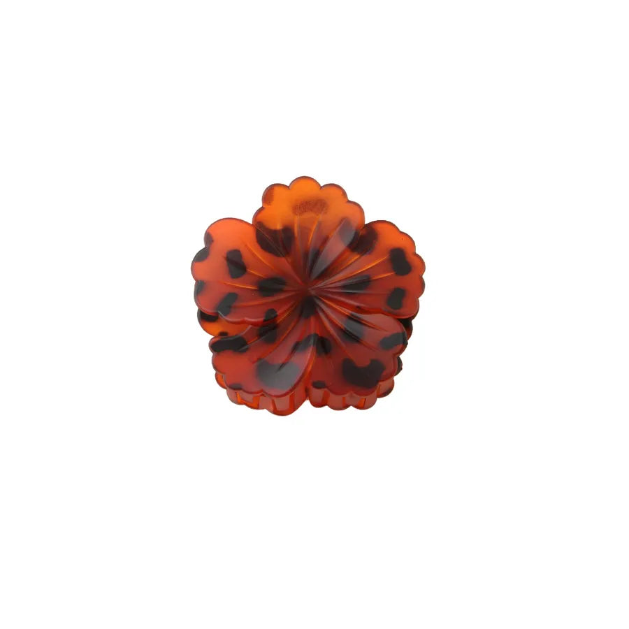 Sweet Women's Plumeria Plastic Stoving Varnish Hair Claws