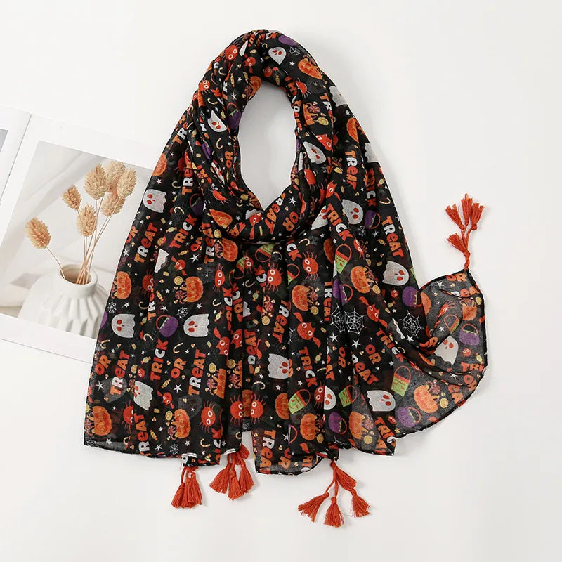 Women's Vacation Simple Style Color Block Polyester Silk Scarf