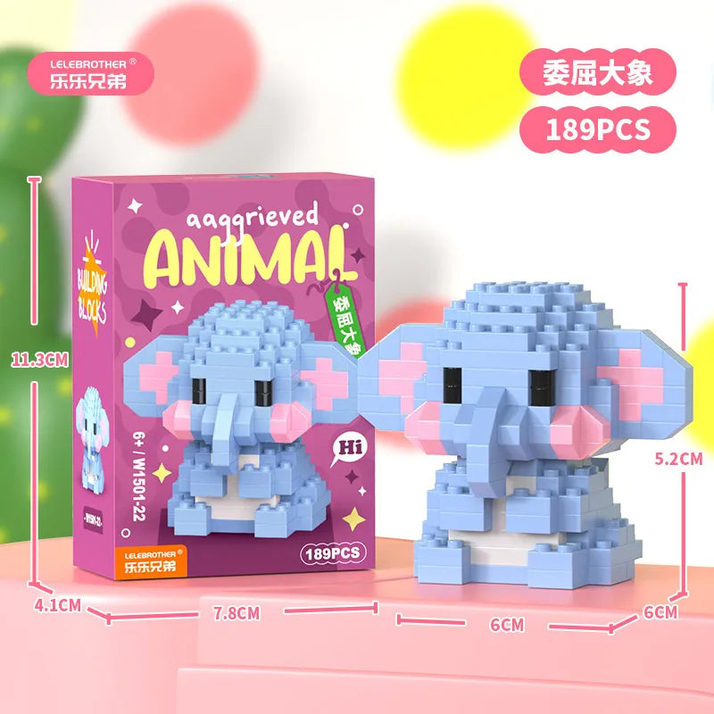 Kids(7-16Years) Children Unisex Animal ABS Building Toys Learning & Education Toys