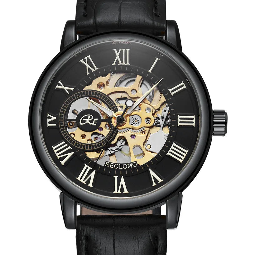 business gear buckle mechanical men's watches