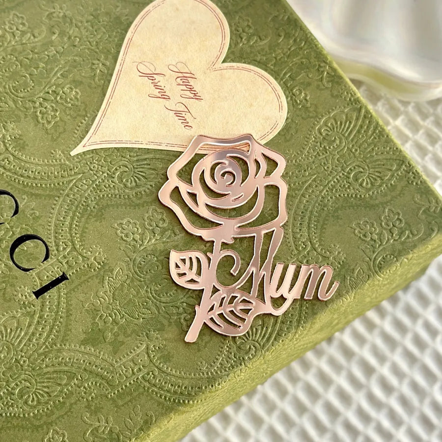 Birthday Romantic Rose Acrylic Birthday Cake Decorating Supplies Party Supplies Cake Decorating Supplies 1 Piece