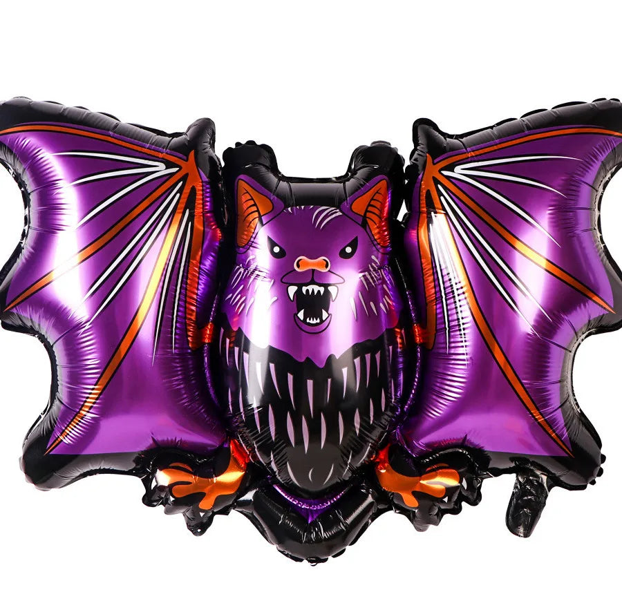 Halloween Pumpkin Bat Skull Aluminum Film Party Balloons Party Supplies Balloons