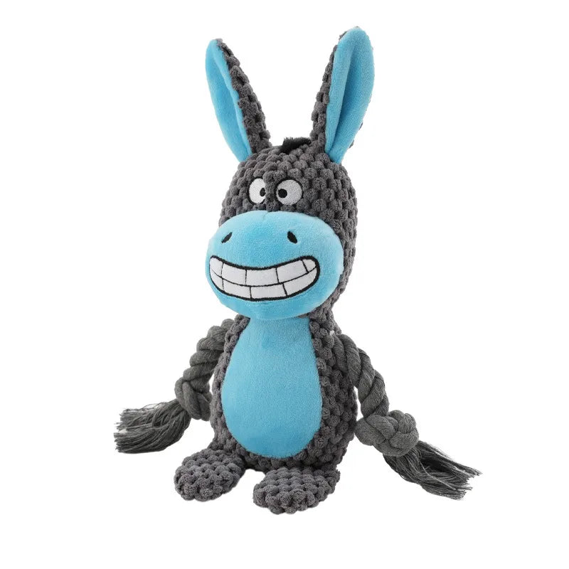 Sound Making Cotton Rope Toys