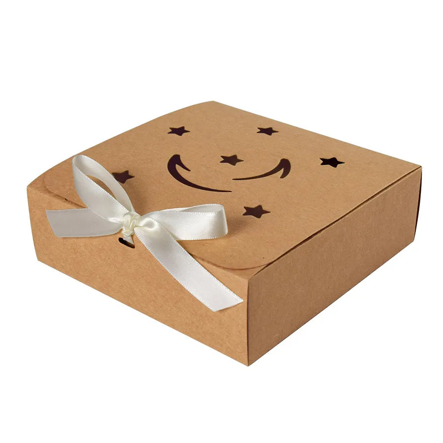 Vintage Style Classic Style Star Moon Paper Casual Gift Box Party Supplies Gift Wrapping Supplies 10 PCS/Package