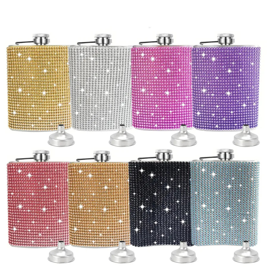 Elegant Solid Color 304 Stainless Steel Water Bottles 1 Piece