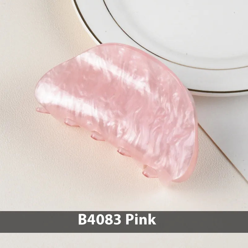 New Style Large Size Acetate Shark Clamp Hair Clip Women Luxury Fashion Hair Accessories Hair Claw For Thick Hair Tail