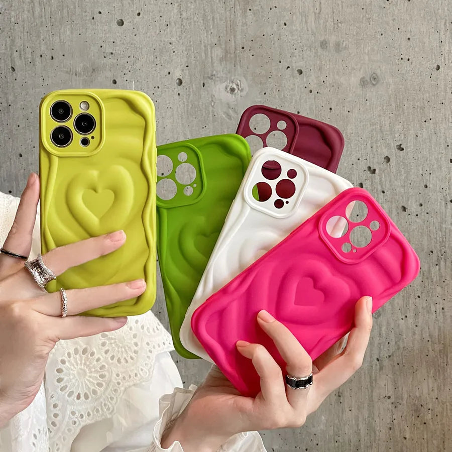 preppy style simple style solid color   phone cases