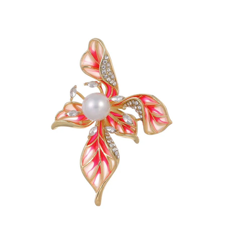 Black Leopard Brooch Pin Men's Women's Formal Western Wear Accessory Elegantly High-End Oil Drop Animal Chest Flower Pin Buckle