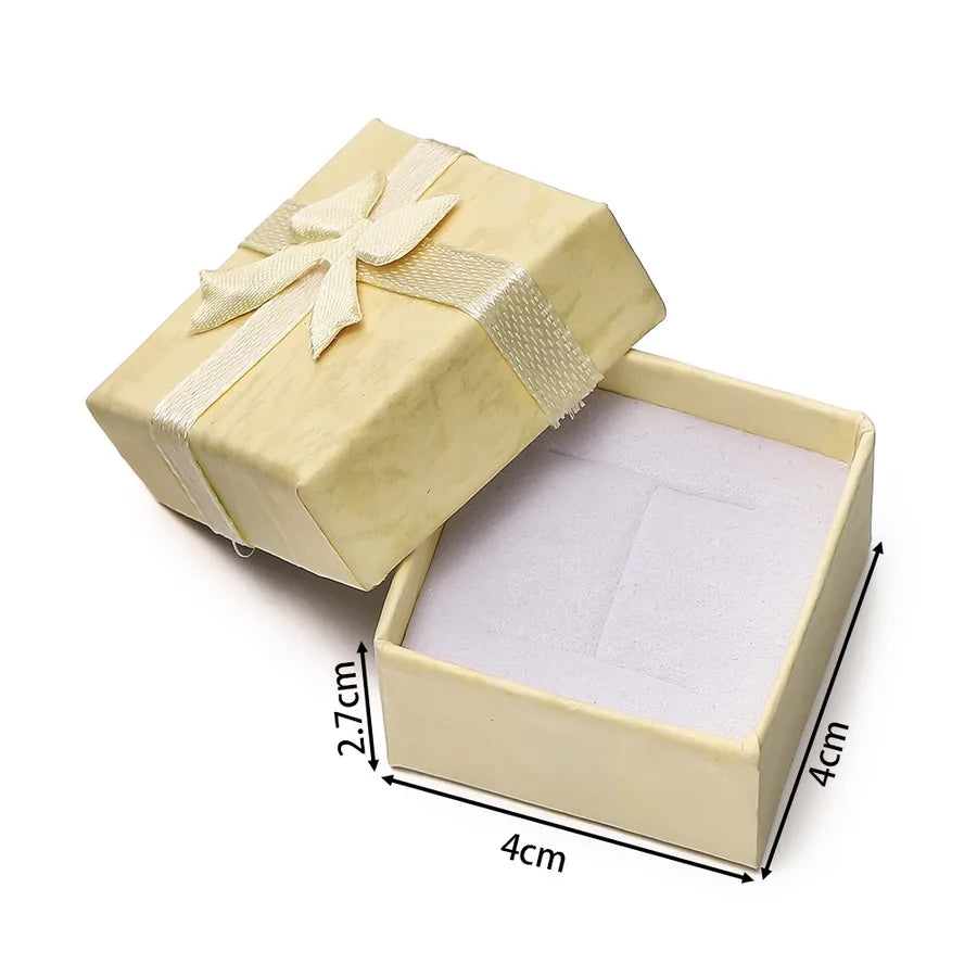 1 Piece Paper Elegant Simple Style Daily Date Bow Knot Jewelry Boxes