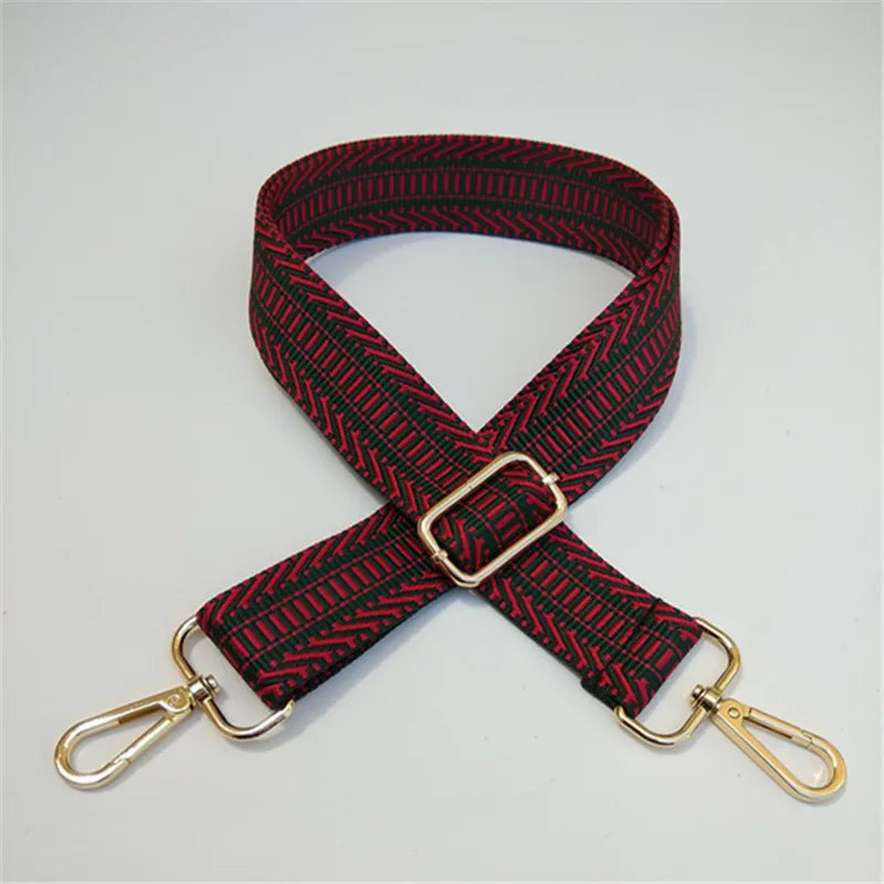 all seasons polyester stripe sling strap bag accessories