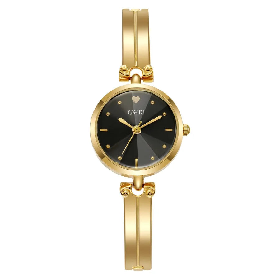 Elegant Vintage Style Round Jewelry Buckle Quartz Watch Women's Watches