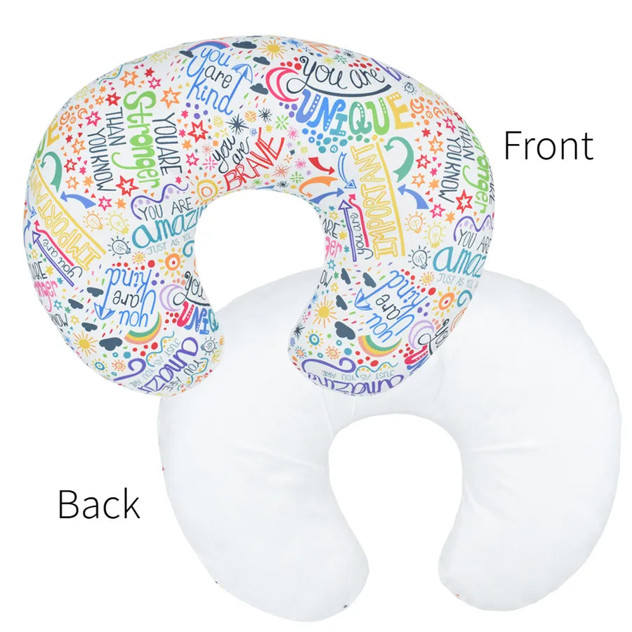 baby feeding pillow pillowcase elastic U-shaped lactation pillowcase autumn and winter detachable pillowcase lactation pregnant woman pillow