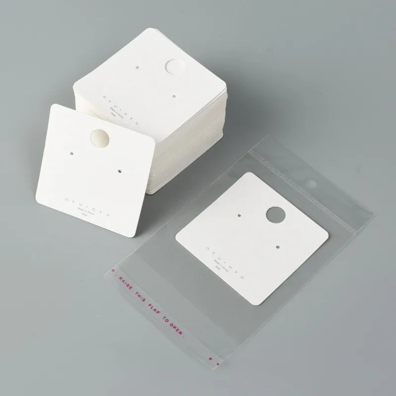 basic letter solid color paper printing jewelry accessories 1 piece