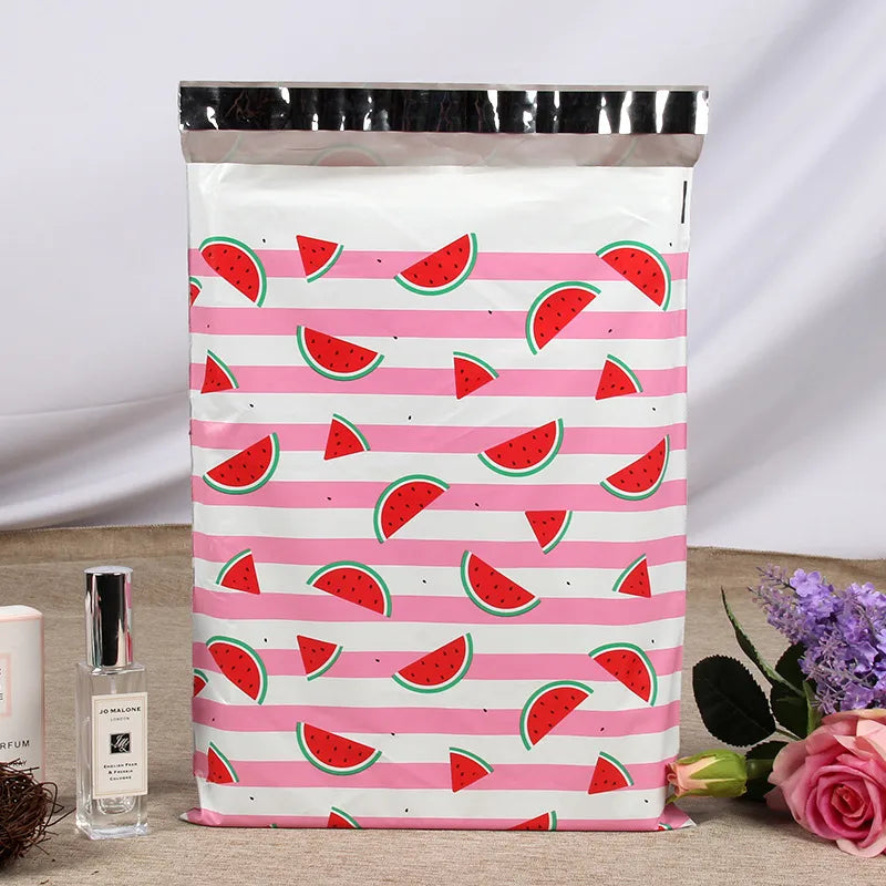 Cute Sweet Animal Fruit Plastic Party Gift Wrapping Supplies Party Supplies Gift Wrapping Supplies 100 PCS/Package