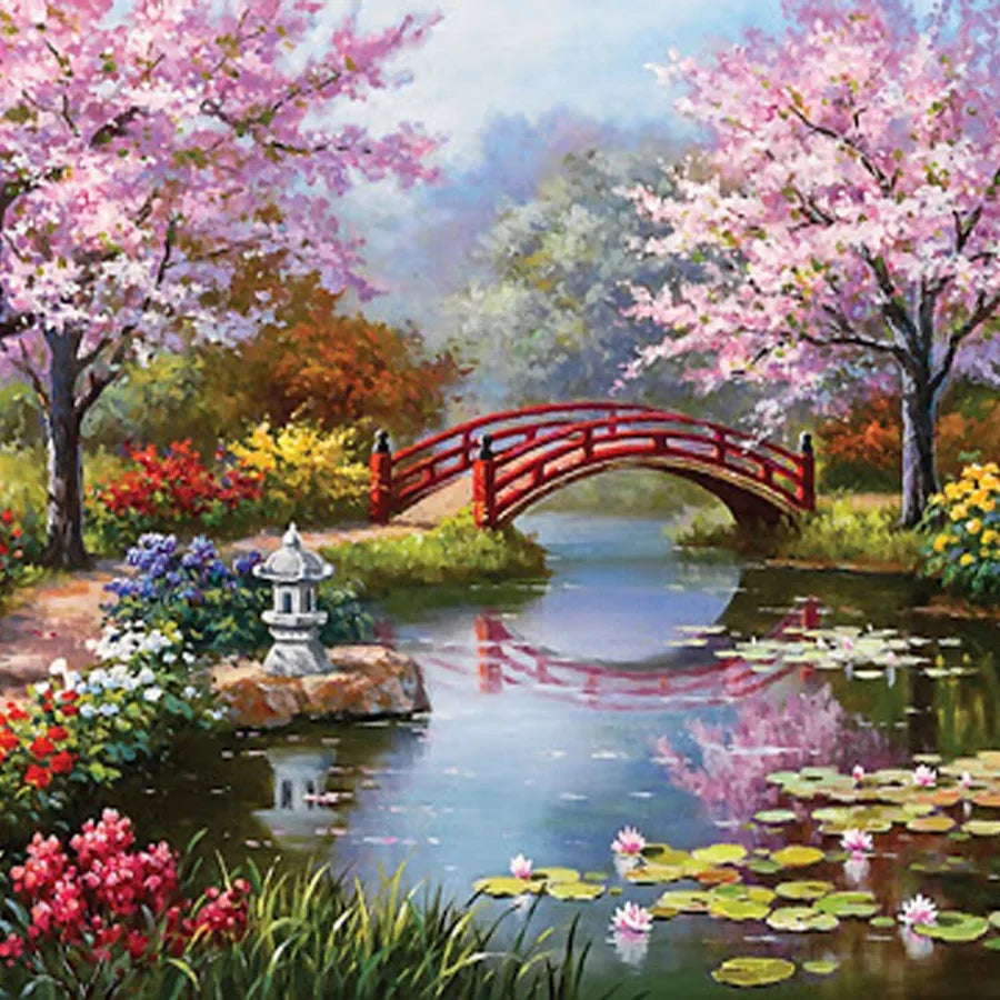 Factory custom 5d Diamond painting full of diamond animal masonry diy diamond embroidery decorative painting ornaments living room landscape