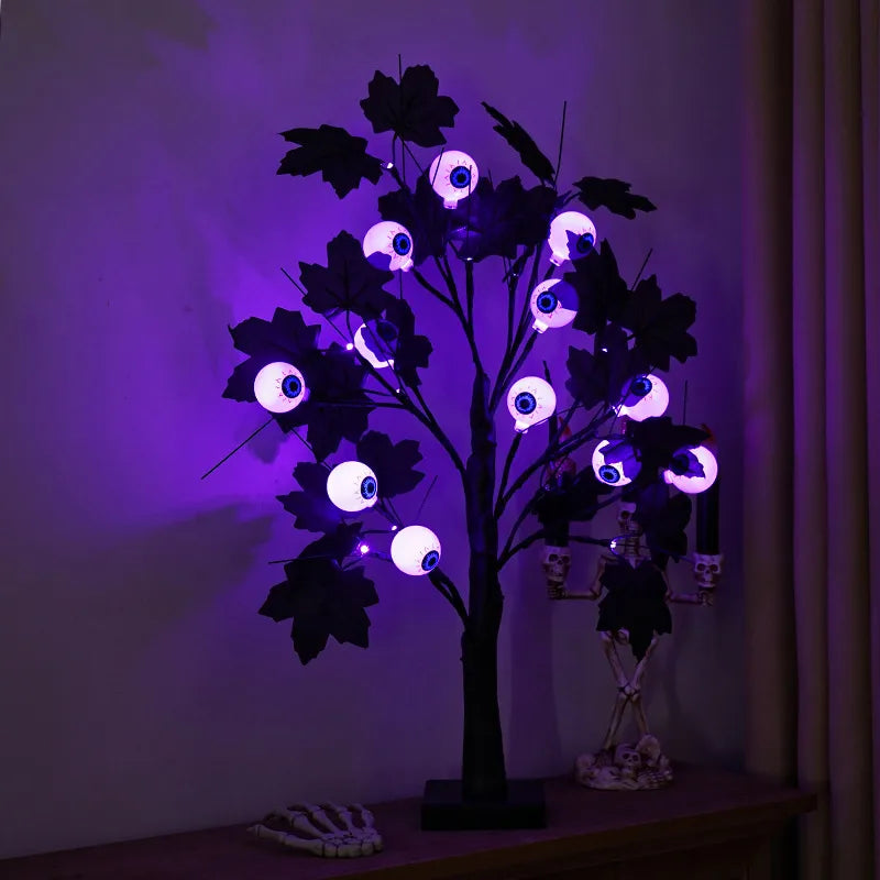 simple style artistic tree plastic indoor party lightings