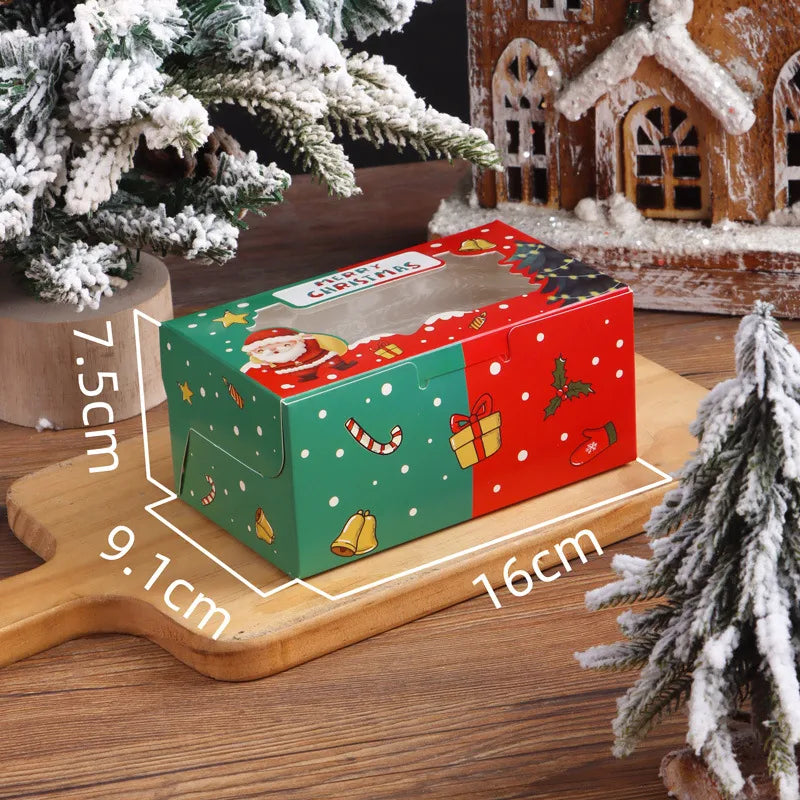 Christmas Cartoon Style Cartoon Paper Card Party Gift Wrapping Supplies