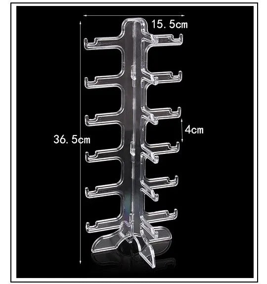 Simple Style Solid Color Arylic Patchwork Jewelry Display Jewelry Rack