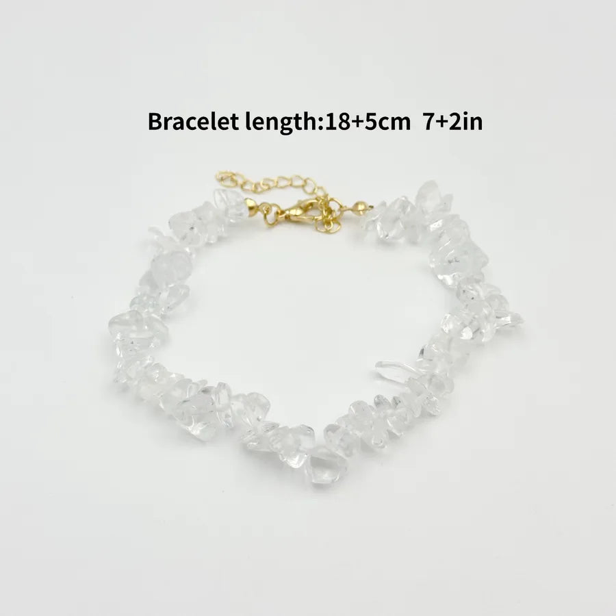 Vacation Bohemian Geometric natural stone turquoise Bracelets In Bulk