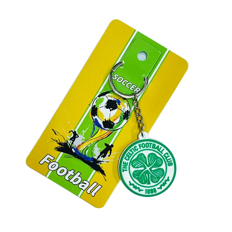 Simple Style Animal Letter Number PVC Football World Cup Keychain