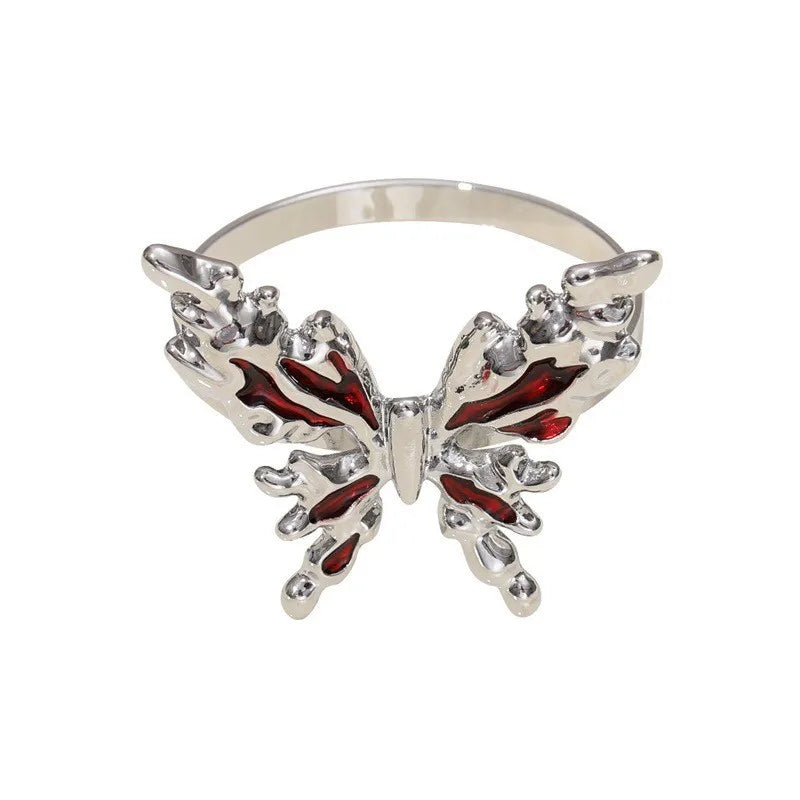 Insect Dragonfly Butterfly Zinc alloy 1 Piece