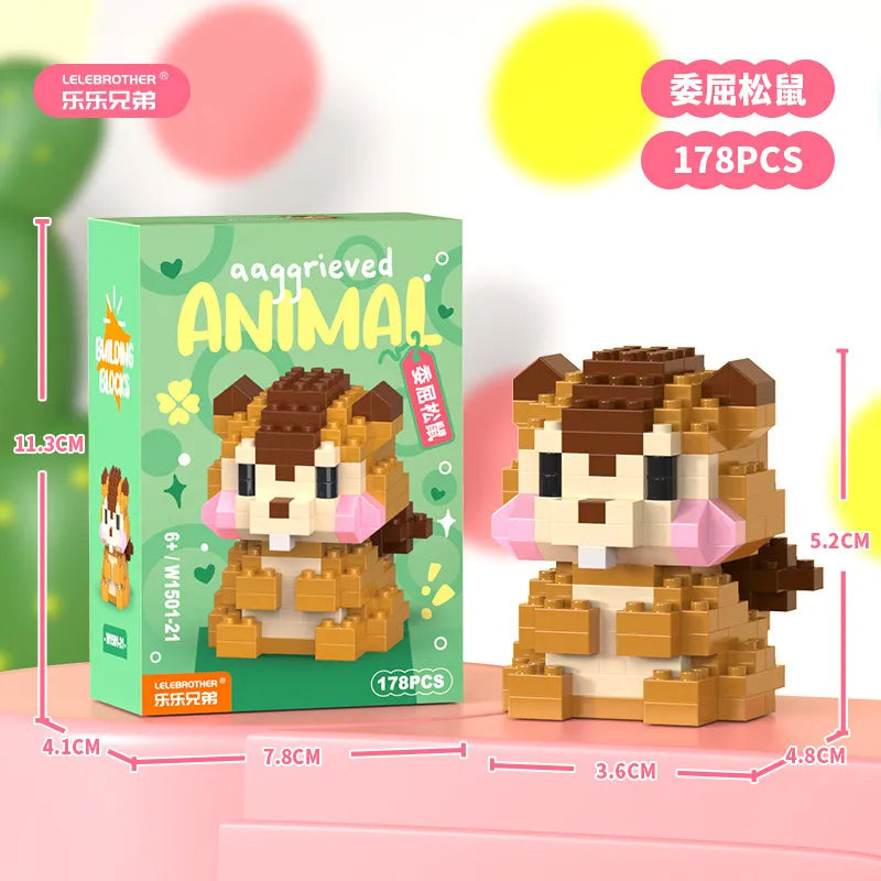 Kids(7-16Years) Children Unisex Animal ABS Building Toys Learning & Education Toys